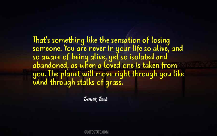 Losing A Life Quotes #1548800