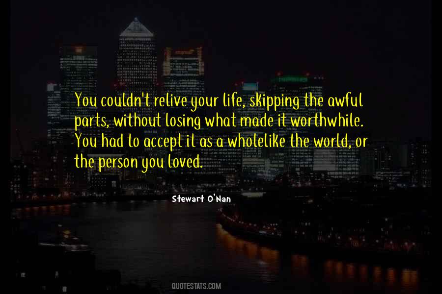 Losing A Life Quotes #601932