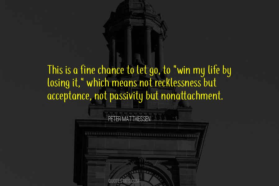 Losing A Life Quotes #764978