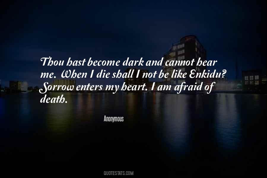 Quotes About Death And Sorrow #1144276