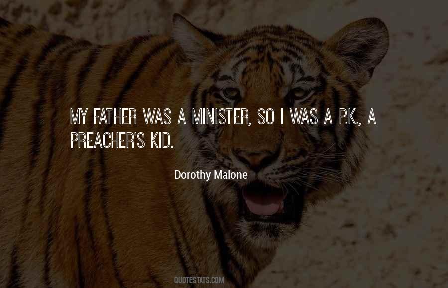 Quotes About A Preacher #1129505