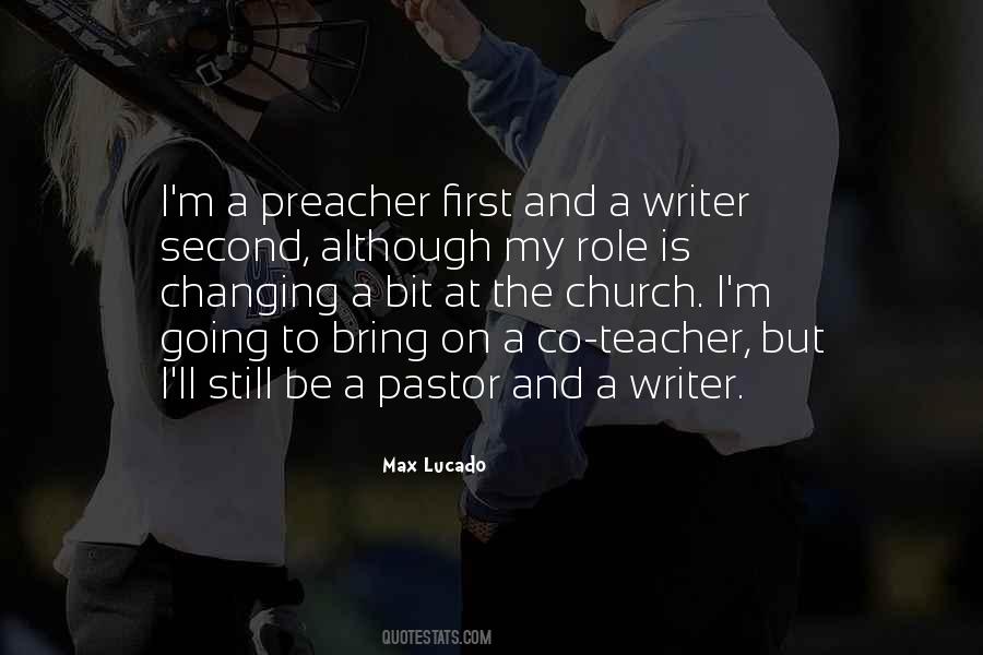 Quotes About A Preacher #1222883
