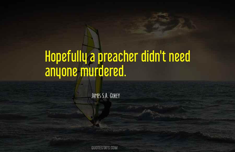 Quotes About A Preacher #1567002