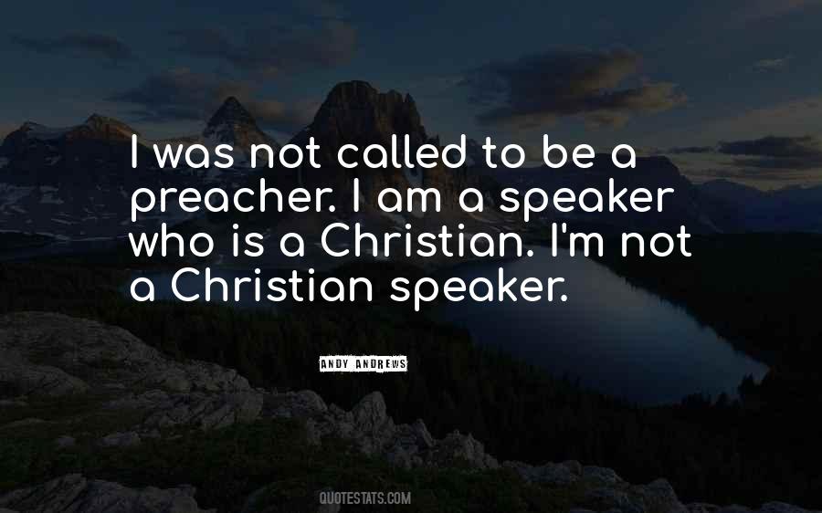 Quotes About A Preacher #167245