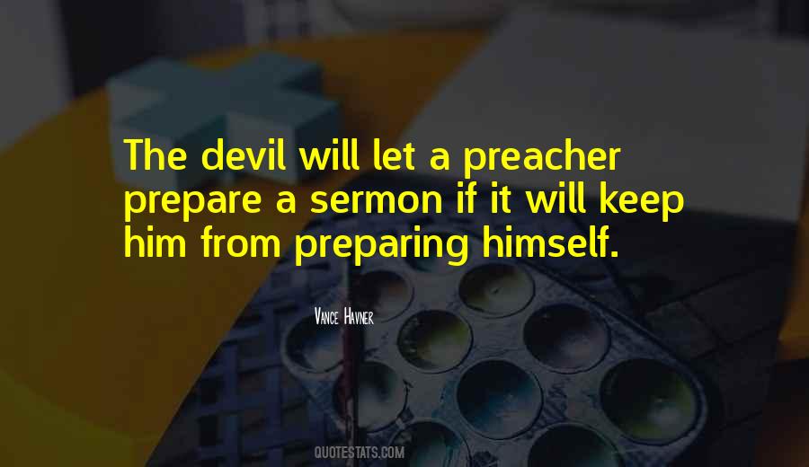 Quotes About A Preacher #407346