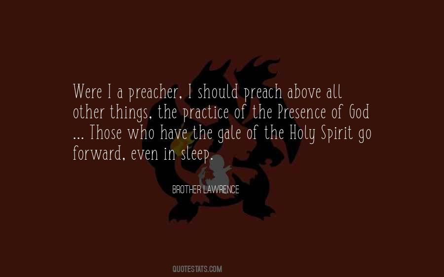 Quotes About A Preacher #474691