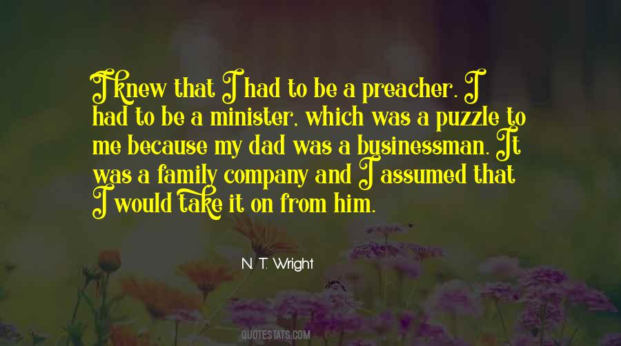 Quotes About A Preacher #572190