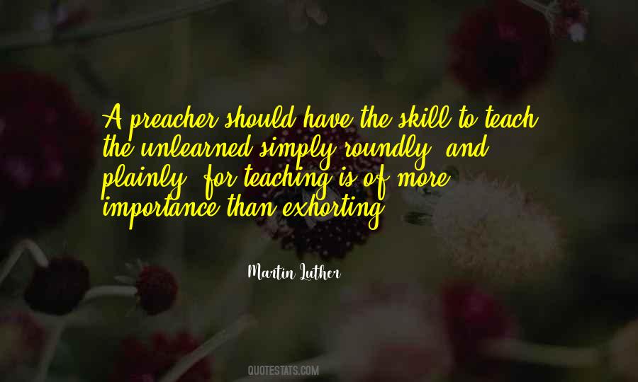 Quotes About A Preacher #614700