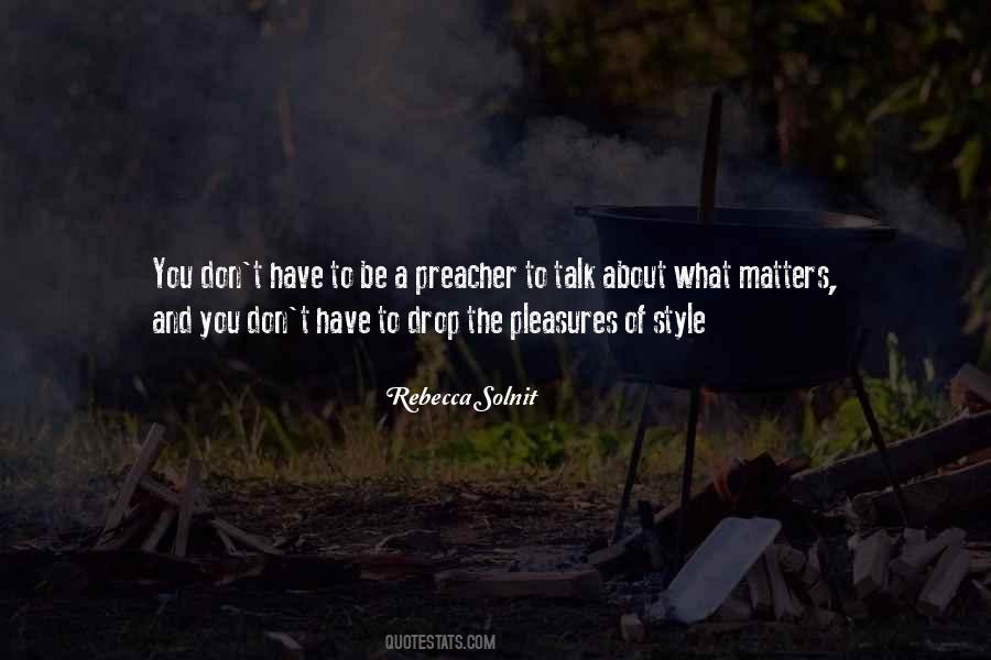 Quotes About A Preacher #754985