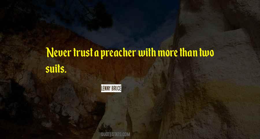 Quotes About A Preacher #836078