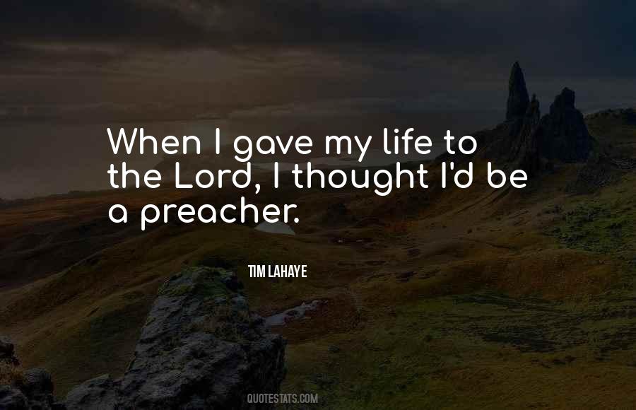 Quotes About A Preacher #878179