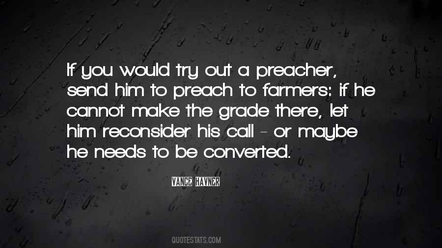 Quotes About A Preacher #930883