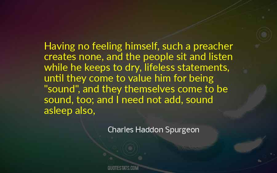 Quotes About A Preacher #957184