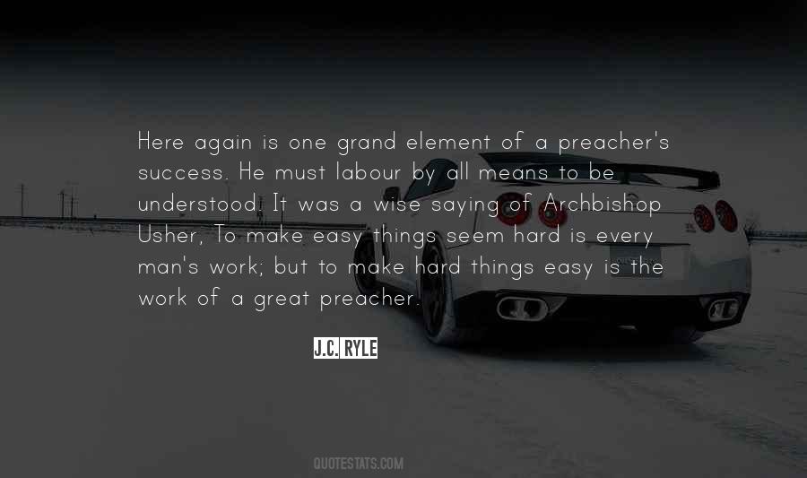 Quotes About A Preacher #98277