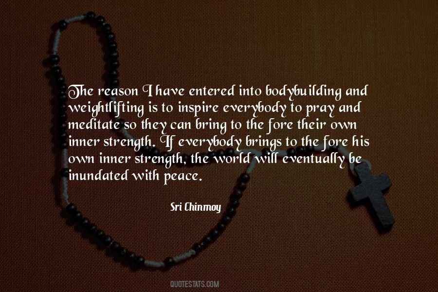 Be His Strength Quotes #526404