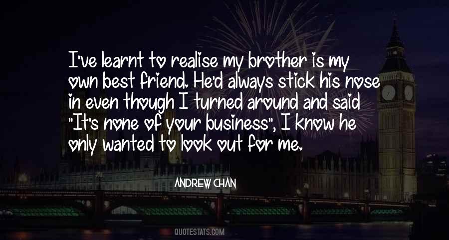 Friend And Brother Quotes #695123