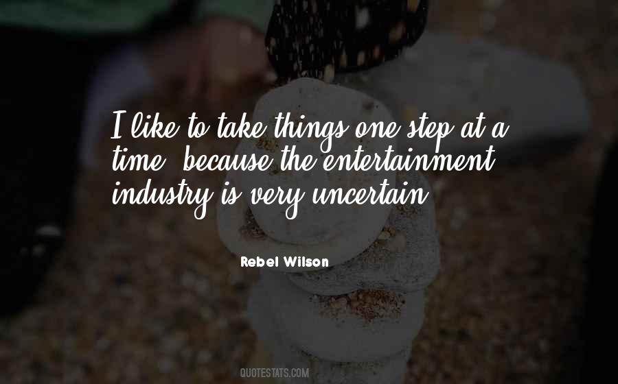 Uncertain Time Quotes #174150