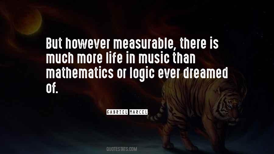 Logic In Life Quotes #1500803
