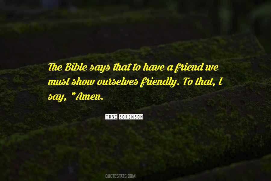 Friend Bible Quotes #266598