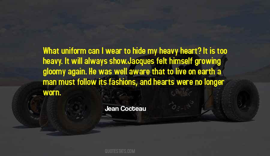 Heavy On My Heart Quotes #491343