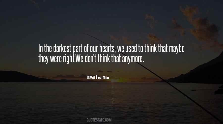 The Darkest Quotes #1191016