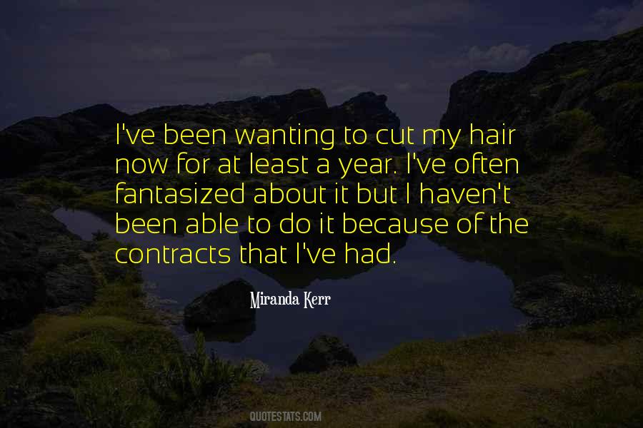 Cut My Hair Quotes #1123294