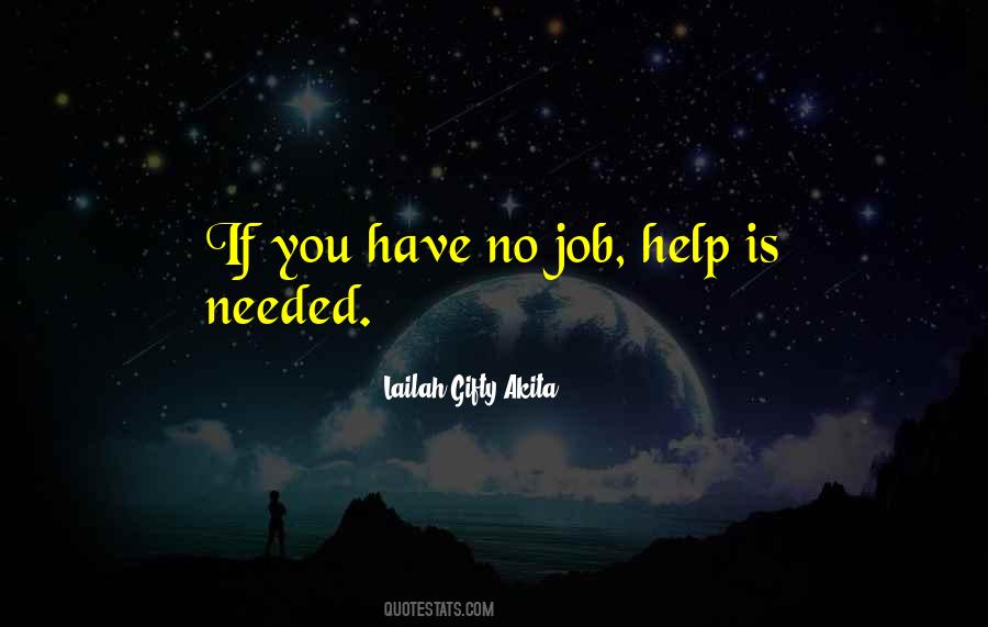 Quotes About No Job #735199