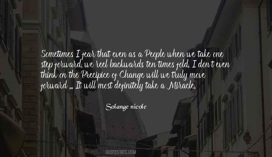 Step Forward In Life Quotes #243523