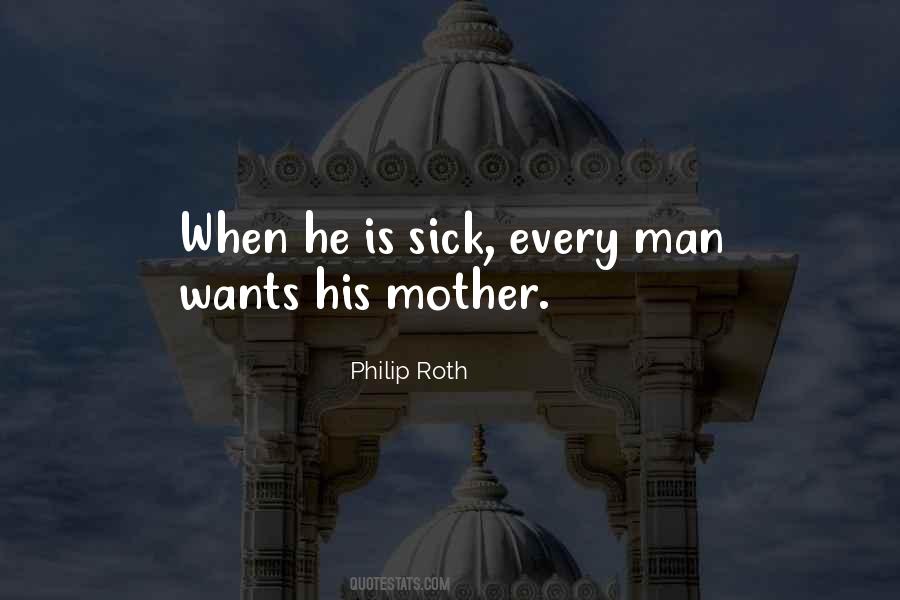 Mother Sick Quotes #39920