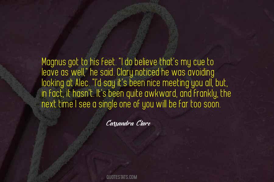 Nice Feet Quotes #1484990