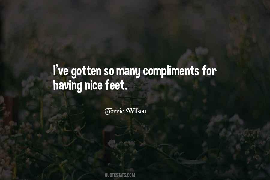 Nice Feet Quotes #887157
