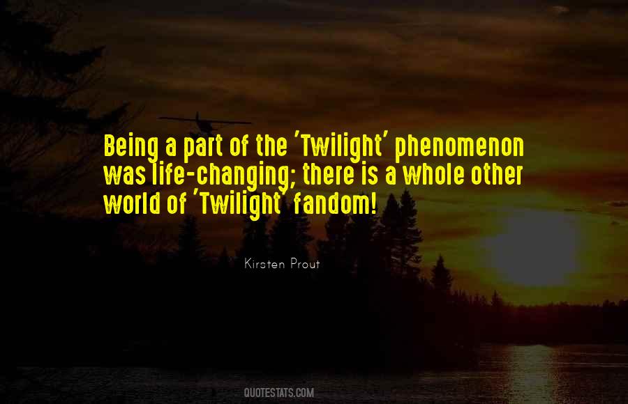 Phenomenon Of Life Quotes #192676