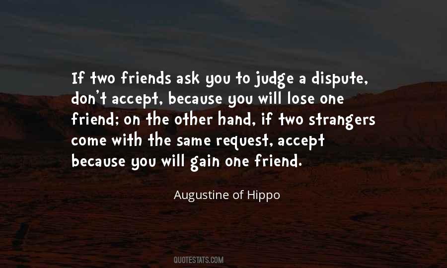 Friend Lose Quotes #698216