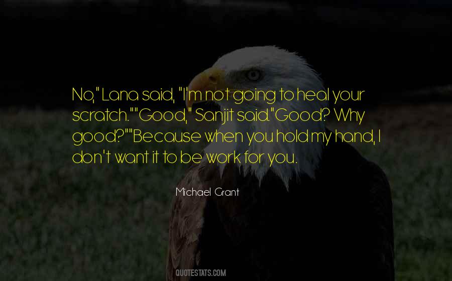 Hand Love Quotes #773537