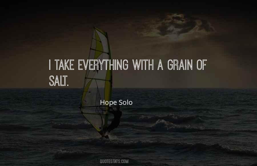 With A Grain Of Salt Quotes #1094668