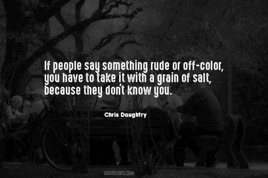 With A Grain Of Salt Quotes #1637898