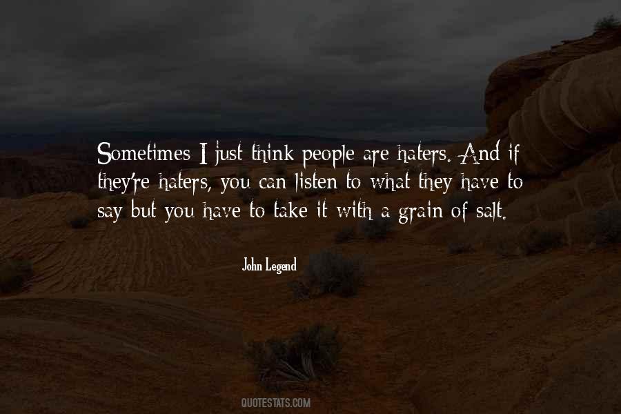 With A Grain Of Salt Quotes #370512