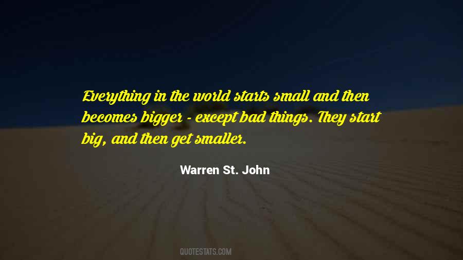 Big Things Start Small Quotes #77476