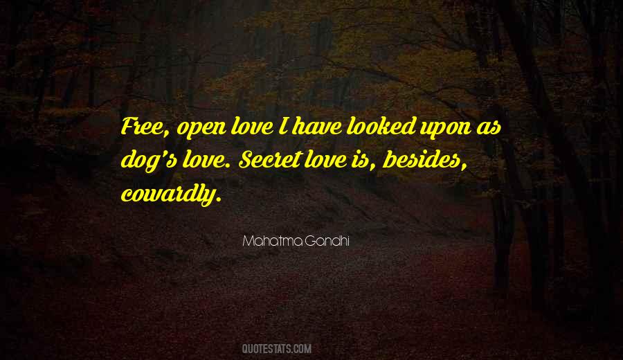 Open Love Quotes #1543309