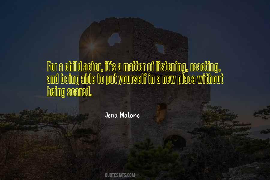 Quotes About Being Scared To Do Something #843470