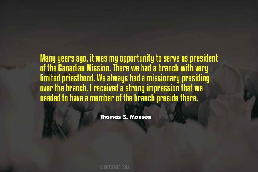 Mission To Serve Quotes #1003635