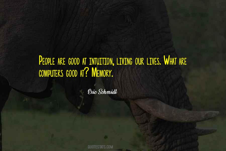 Good Intuition Quotes #1343157
