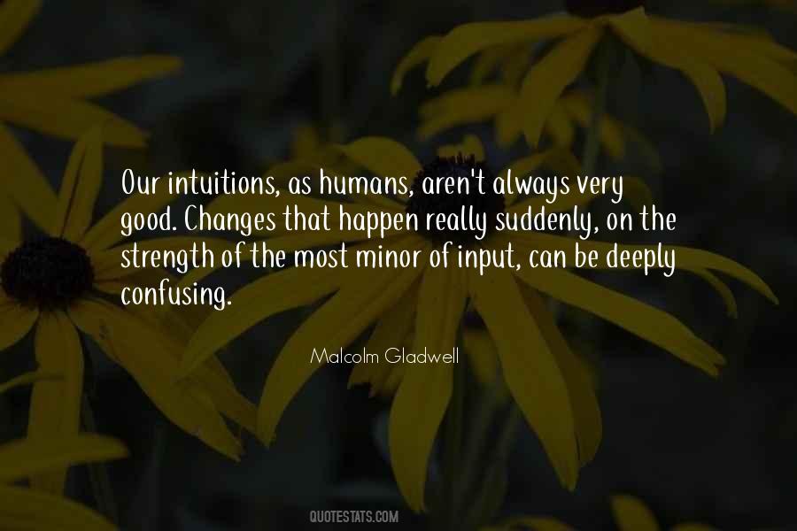 Good Intuition Quotes #1453814