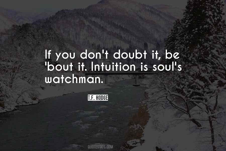 Good Intuition Quotes #218218
