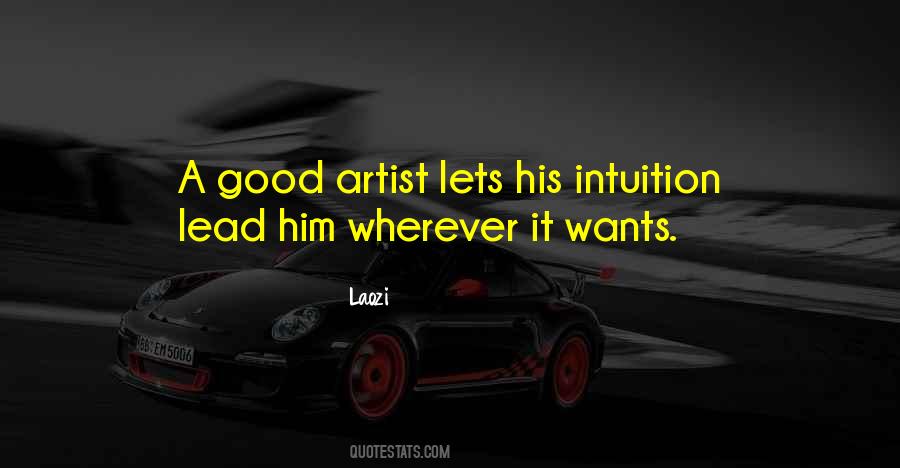 Good Intuition Quotes #567775