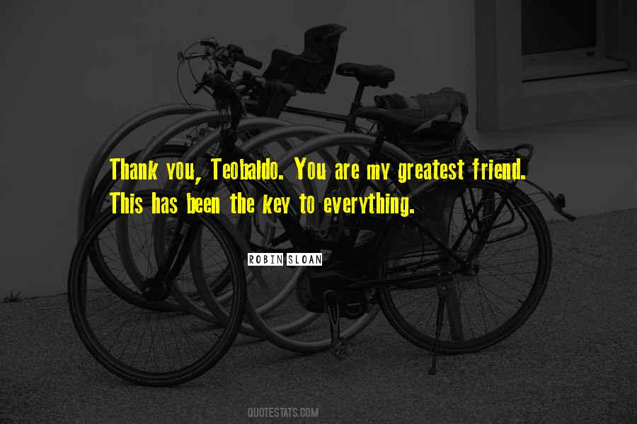 Friend Thank You Quotes #498477