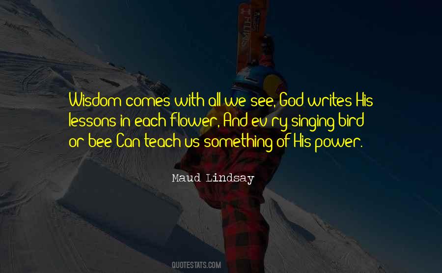 God Flower Quotes #1062180