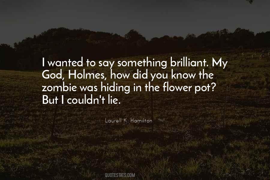 God Flower Quotes #1560397