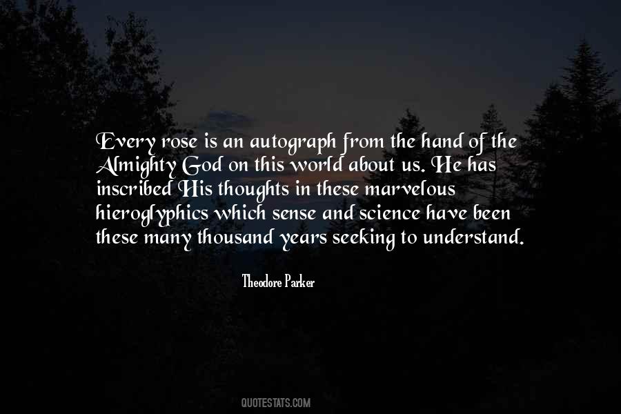 God Flower Quotes #884955