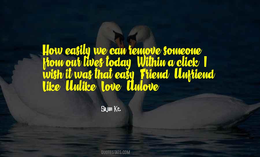 Friend Unfriend Quotes #1109707